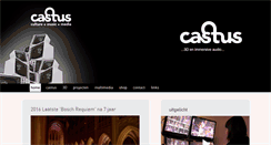 Desktop Screenshot of castus.nl